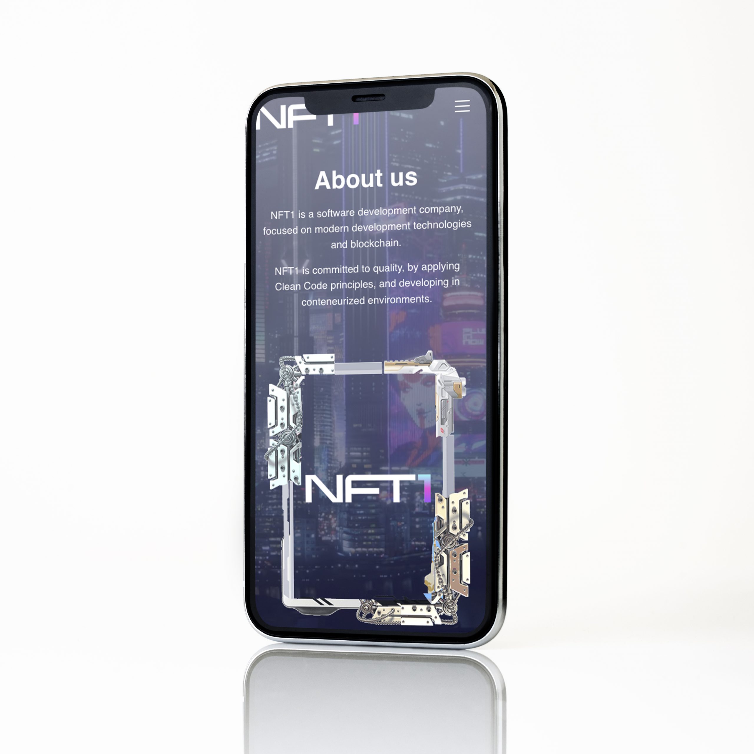 NFT1 - Site Web réalisé par Web Services Buddy